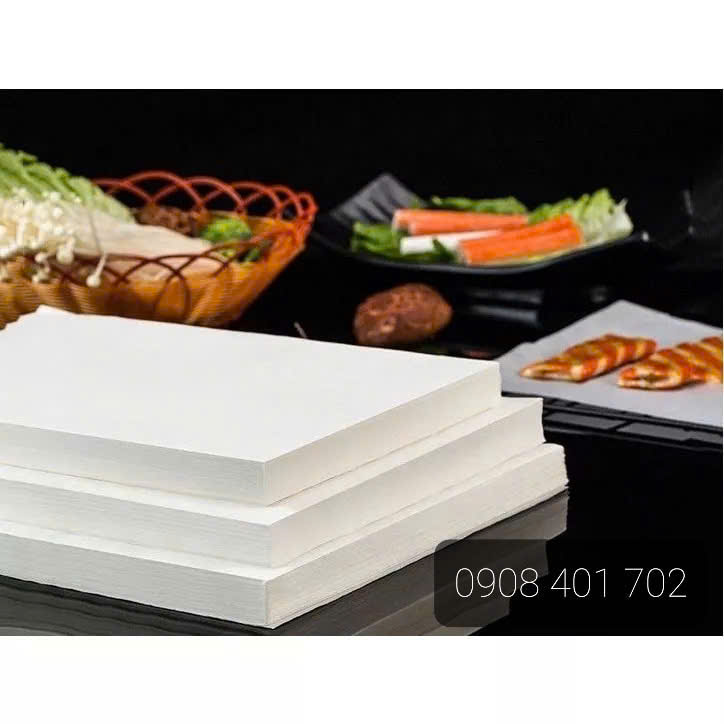 GIẤY HÚT DẦU THỰC PHẨM CHIÊN RÁN